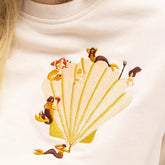 T-shirt mixte - Gang de sirènes Badass - Ivoire